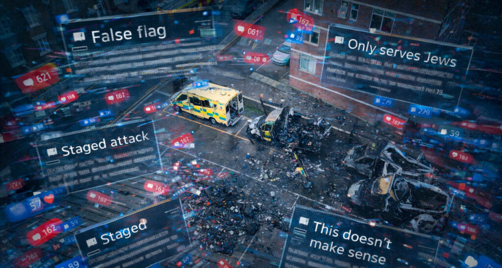 When the Sirens Are Dismissed: The Response to the Golders Green Ambulance Attack