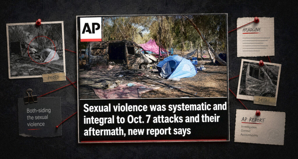 AP Shifts Attention Away From Israeli Victims of Sexual Violence
