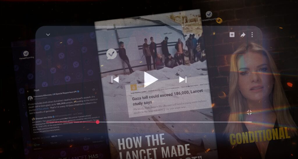 How a Gaza Projection Became a Global Headline