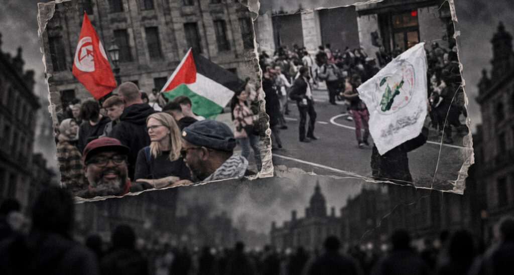 Waving a Hamas Flag: Anti-Israel October 7 Protests Advocated for Violence Instead of Peace