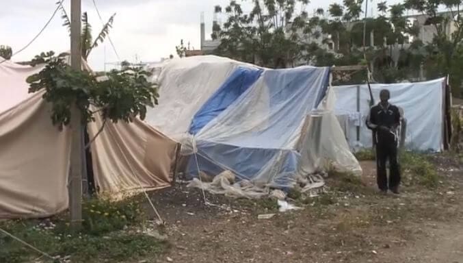 Lebanese refugee tents Lebanese refugee tents