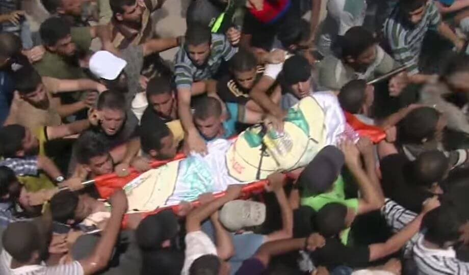 hamas funeral