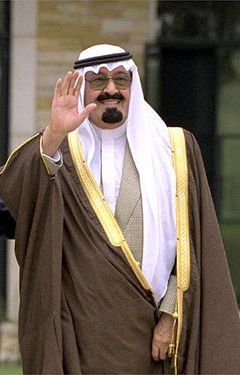 Saudi King Abdullah
