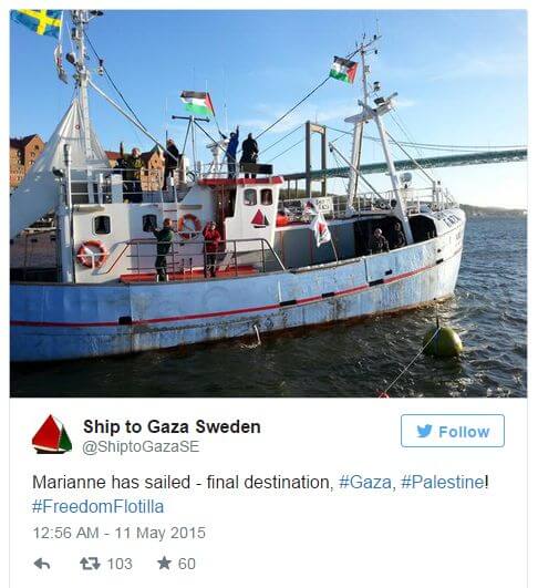 Ship to Gaza Sweden