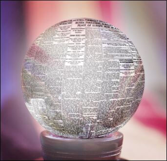 crystal news ball