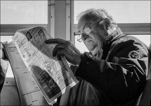 morning newspaper