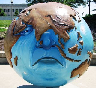 sad earth
