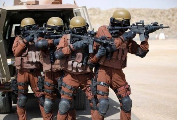 Saudi soldiers
