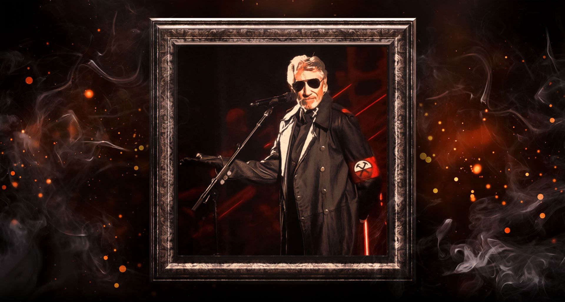 Roger Waters Berlin performance (YouTube screenshot)