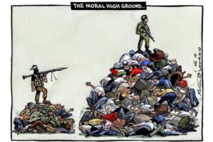 Peter Brookes, The Times, 2014 Gaza War