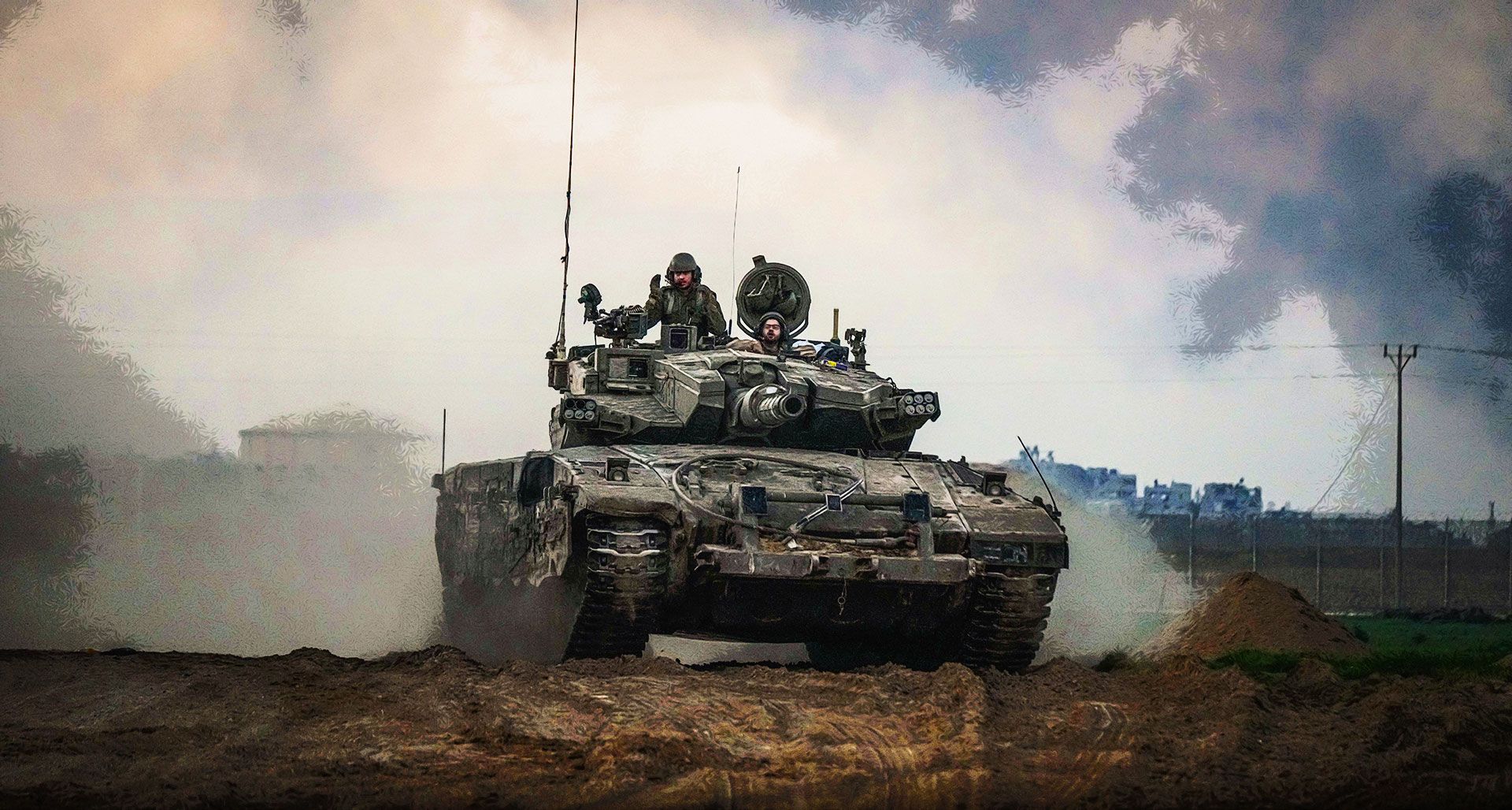 October 7 war in Gaza Photo credit: Flash90