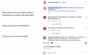 Entertainer Ms Rachel accusing Israel of "genocide"