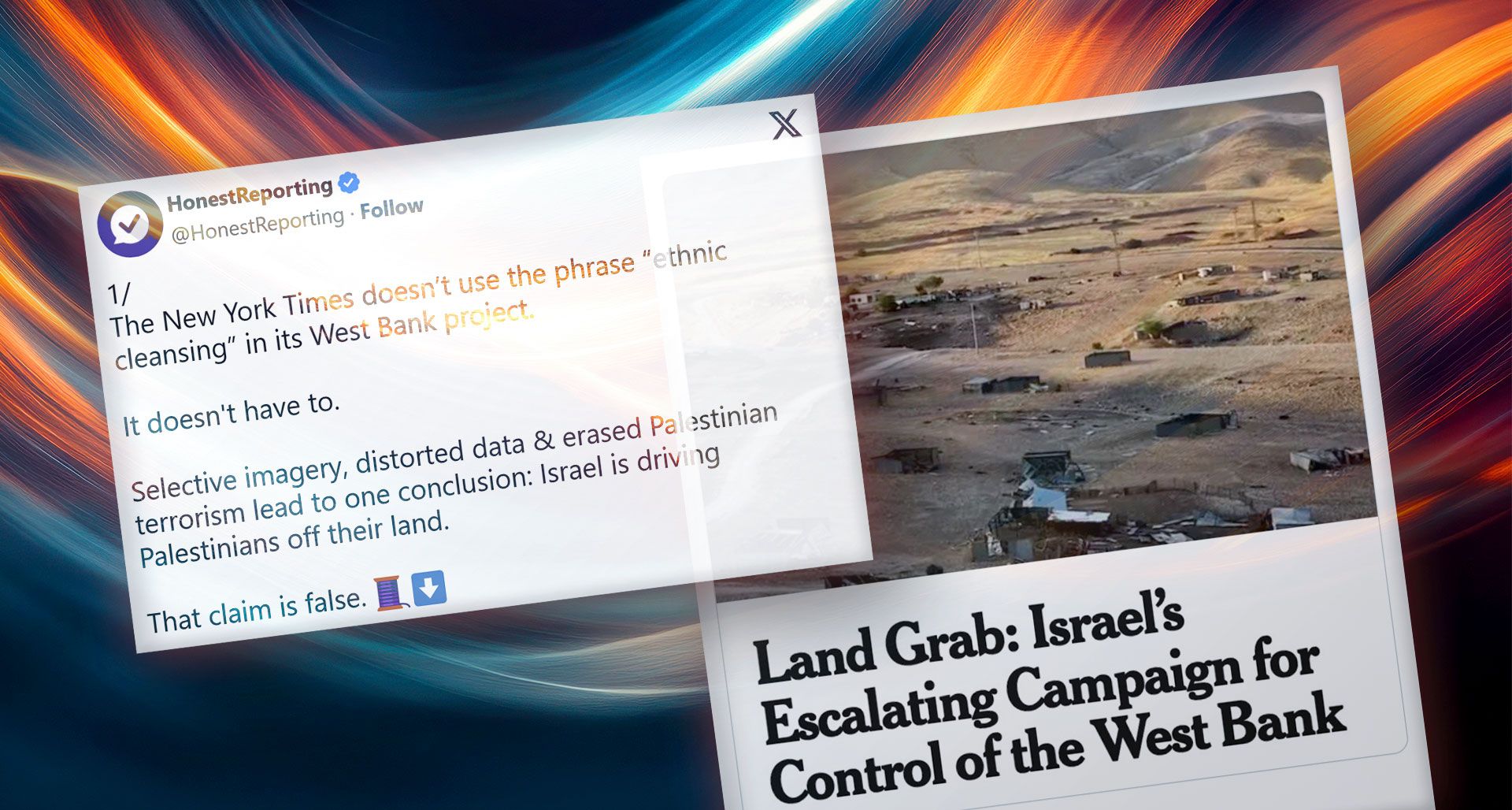 How The New York Times Used Selective West Bank Data to Shape a False Moral Verdict